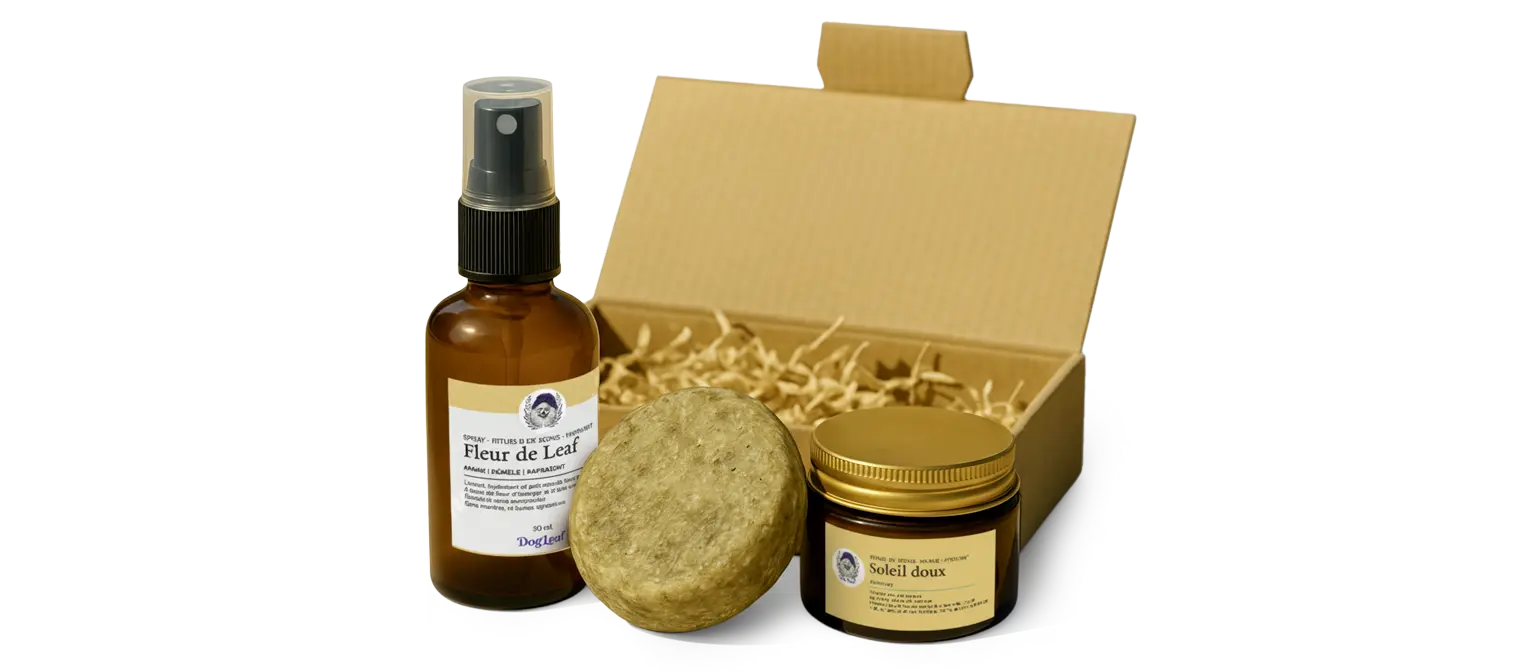 Rituels de Soins complémentaires pour Chiens Coffrets de produits de soins complémentaires