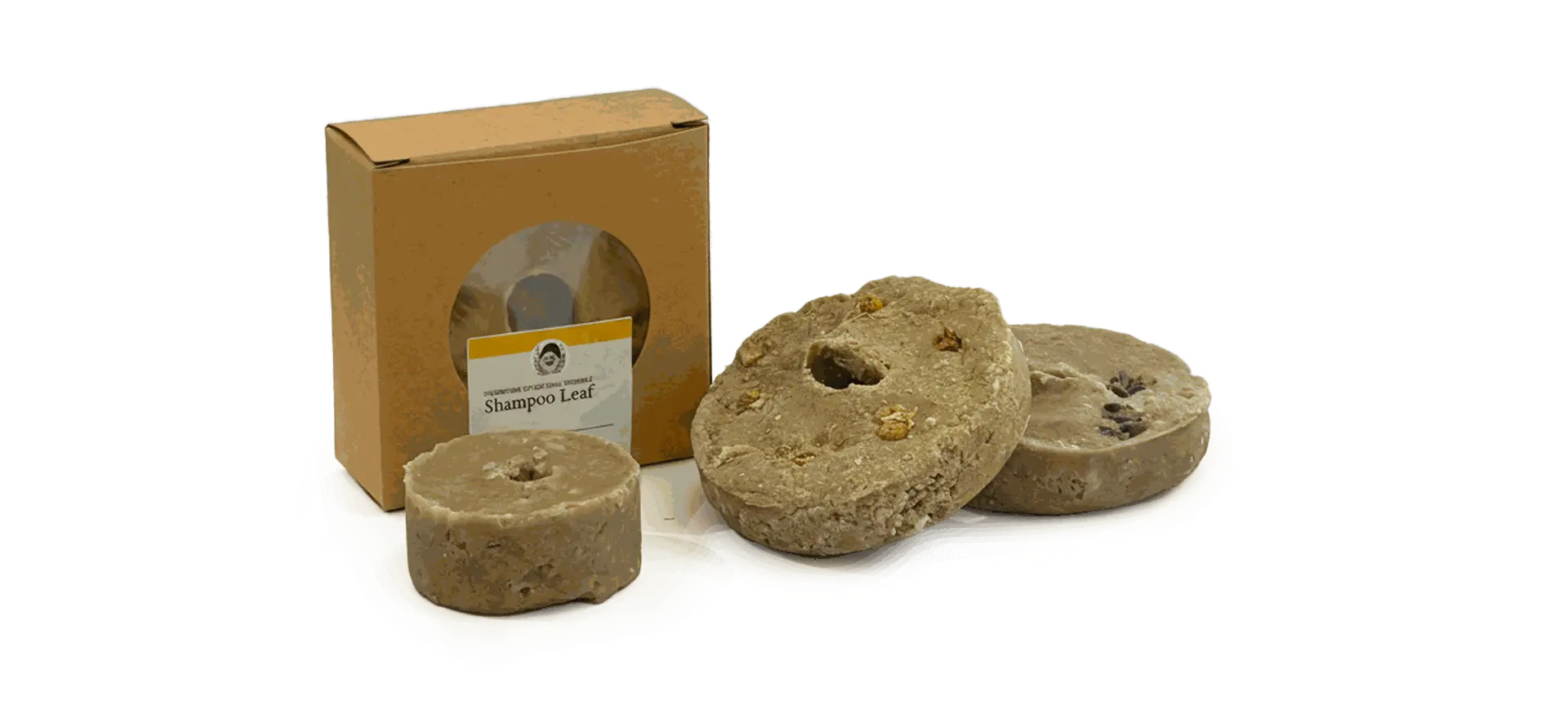 Shampoings Solides Naturels Chien Gamme de soins Shampoo Leaf